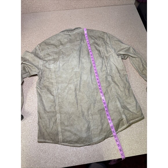 Scully Shirt Mens XXL Coffee Brown Cotton Western Turn Out Cuffs Western C3 - Picture 9 of 9